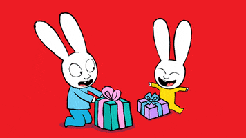 Merry Christmas GIF by Simon Super Rabbit