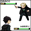 Pottermon___Harry_vs__Draco_by_kinokochan.gif