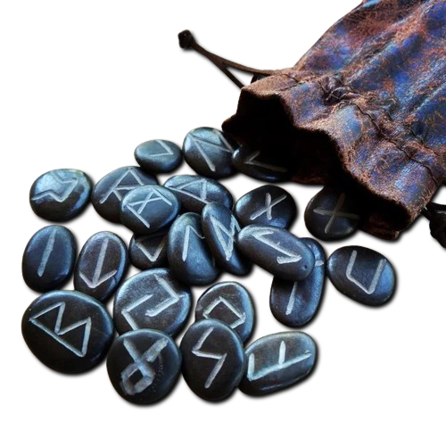 black pebble runes